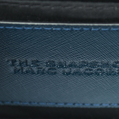 Marc Jacobs Saffiano Small Snapshot Camera Bag New Blue Sea Multicolor 7 of 11