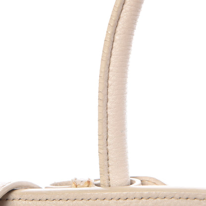 Prada Vitello Daino Shopping Tote White 9 of 20