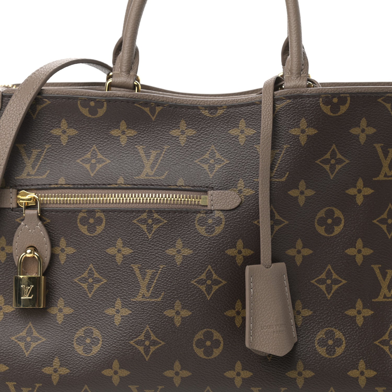 Louis Vuitton Monogram Popincourt PM Taupe Glace 7 of 10