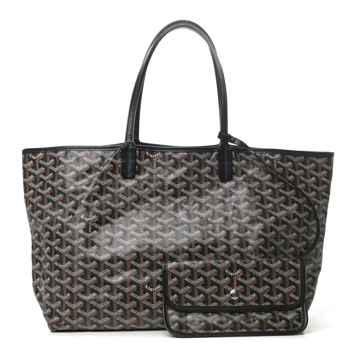 Goyard Goyardine Saint Louis PM Black 1 of 9