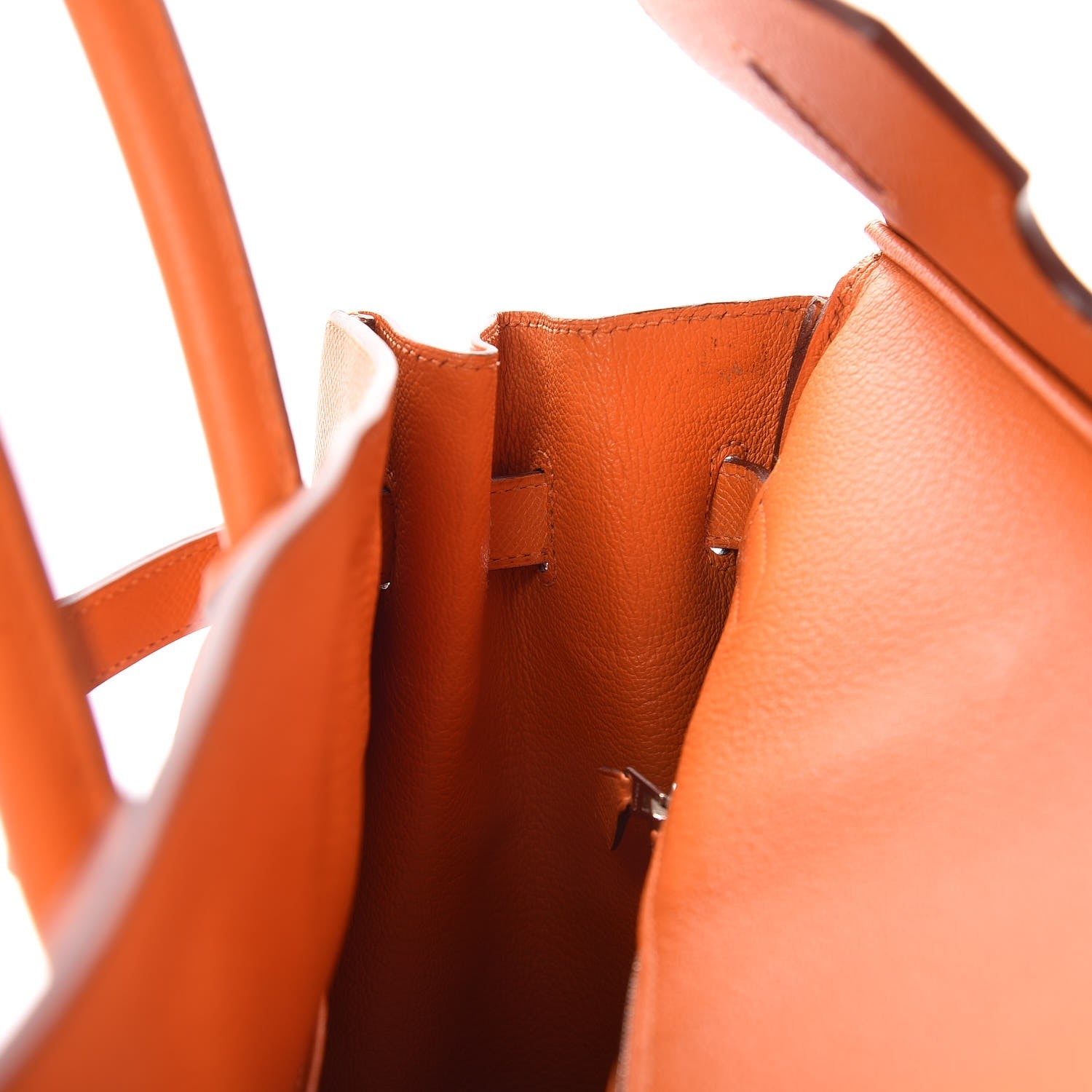 Hermes Epsom Birkin 35 Orange 16 of 41