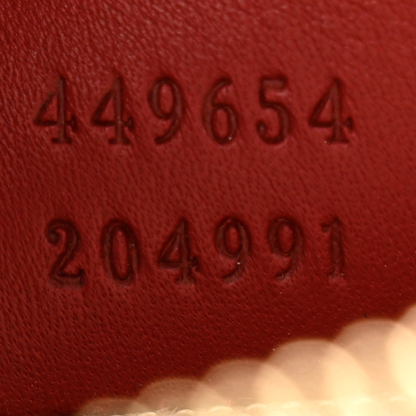 Soft Microguccissima Mini Dome Bag Rosso