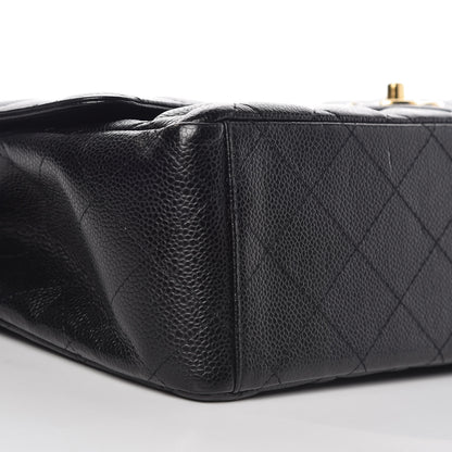 Chanel Caviar Quilted Maxi Double Flap Black 5 of 12