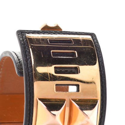 Hermes Epsom Collier de Chien CDC Bracelet XS Black 6 of 9