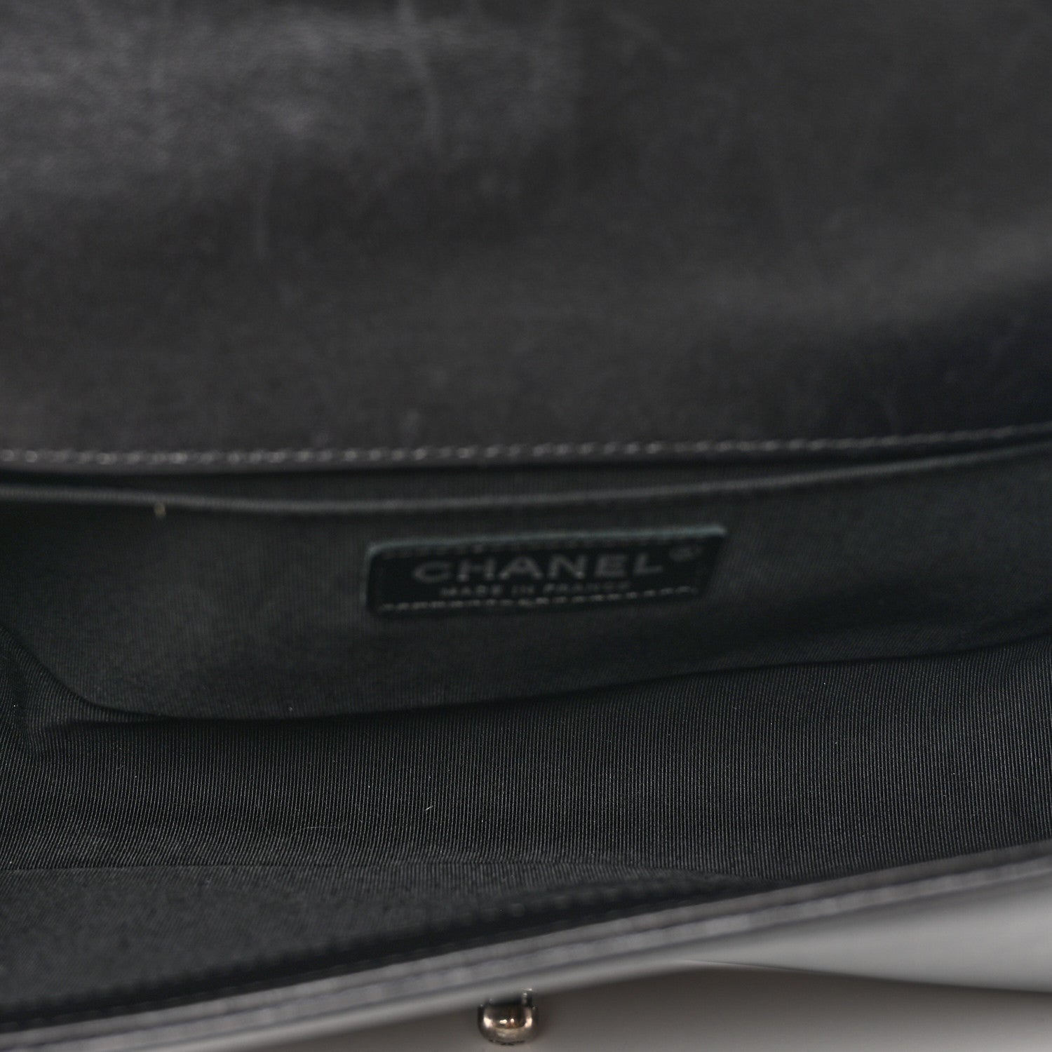 Chanel Iridescent Calfskin Quilted Strass Medium Paris Dallas Boy Flap Navy 5 of 11