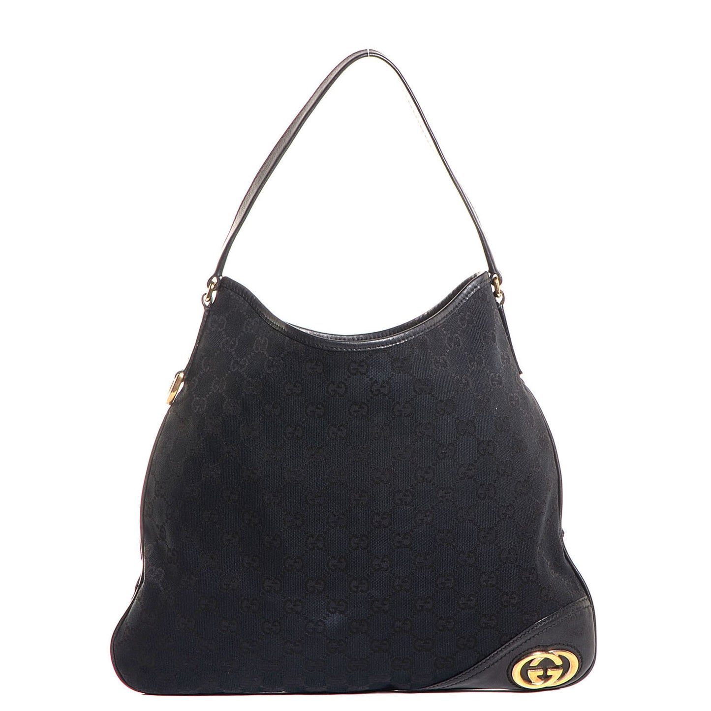 Monogram New Britt Medium Hobo Black