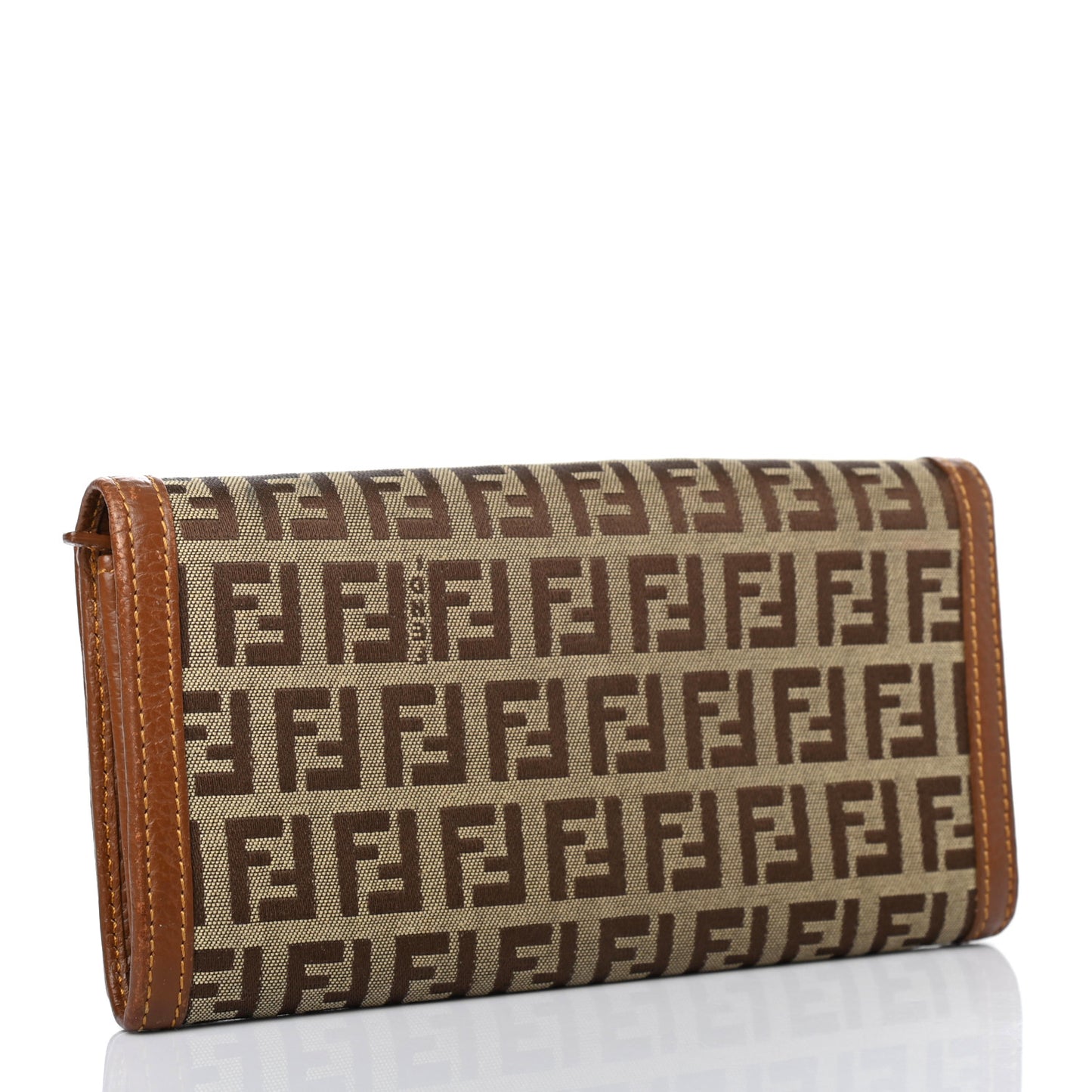 Zucchino Calfskin Ladies Wallet Tobacco