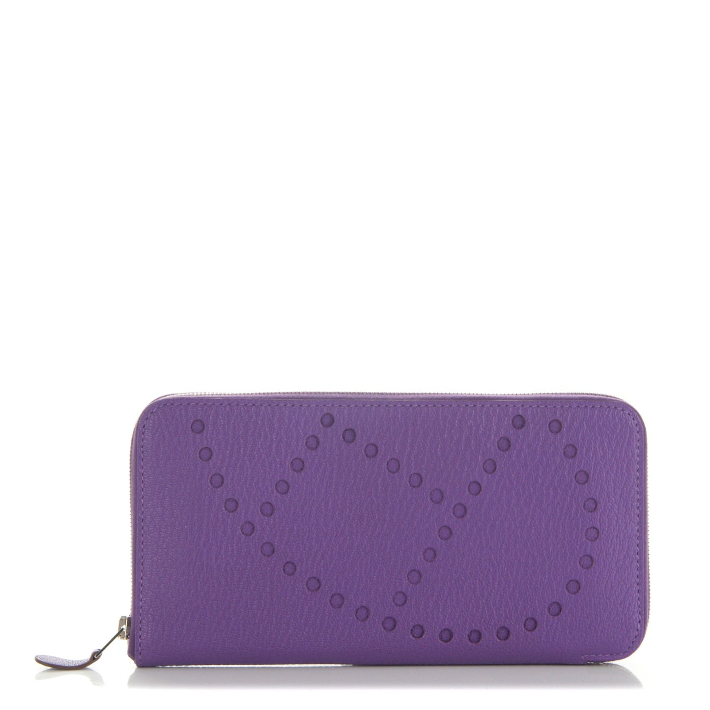 Chevre Mysore Evelyne Long Wallet Parme