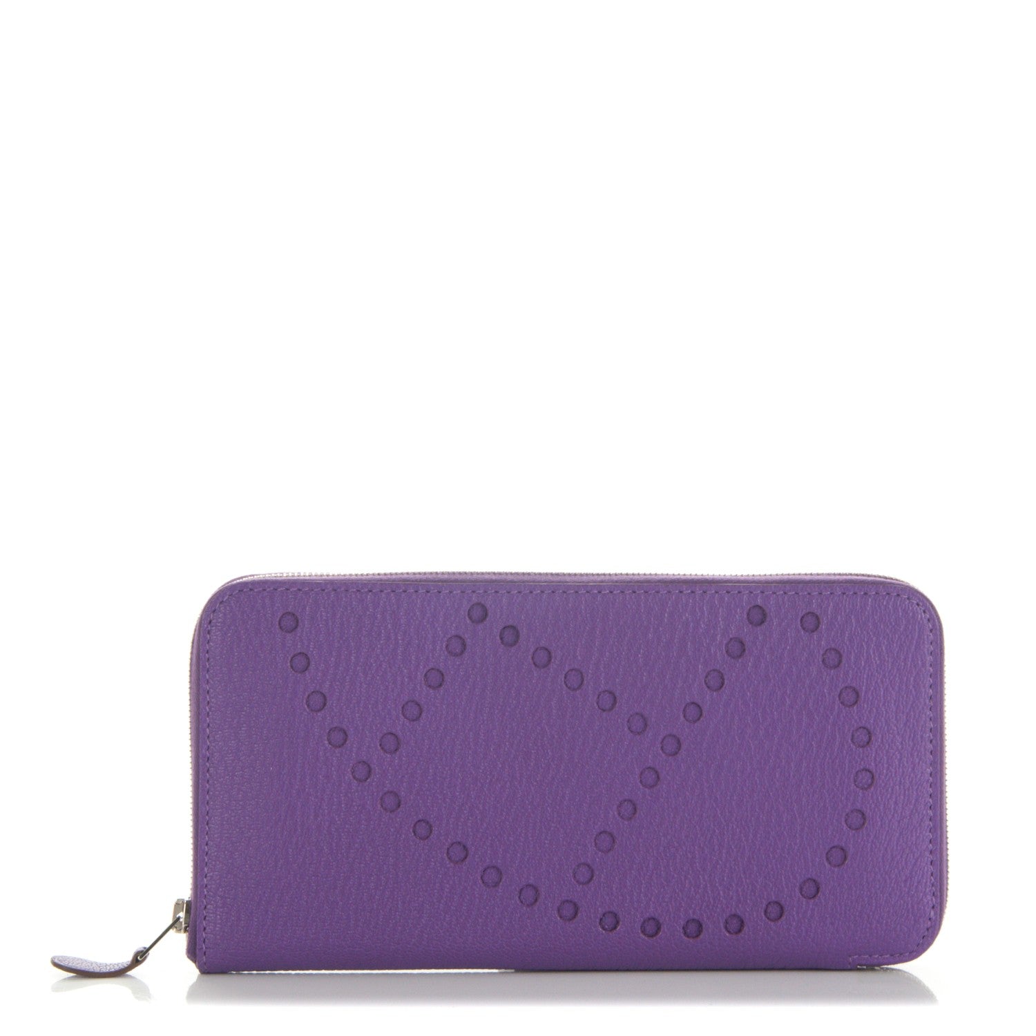 Hermes Chevre Mysore Evelyne Long Wallet Parme 1 of 7