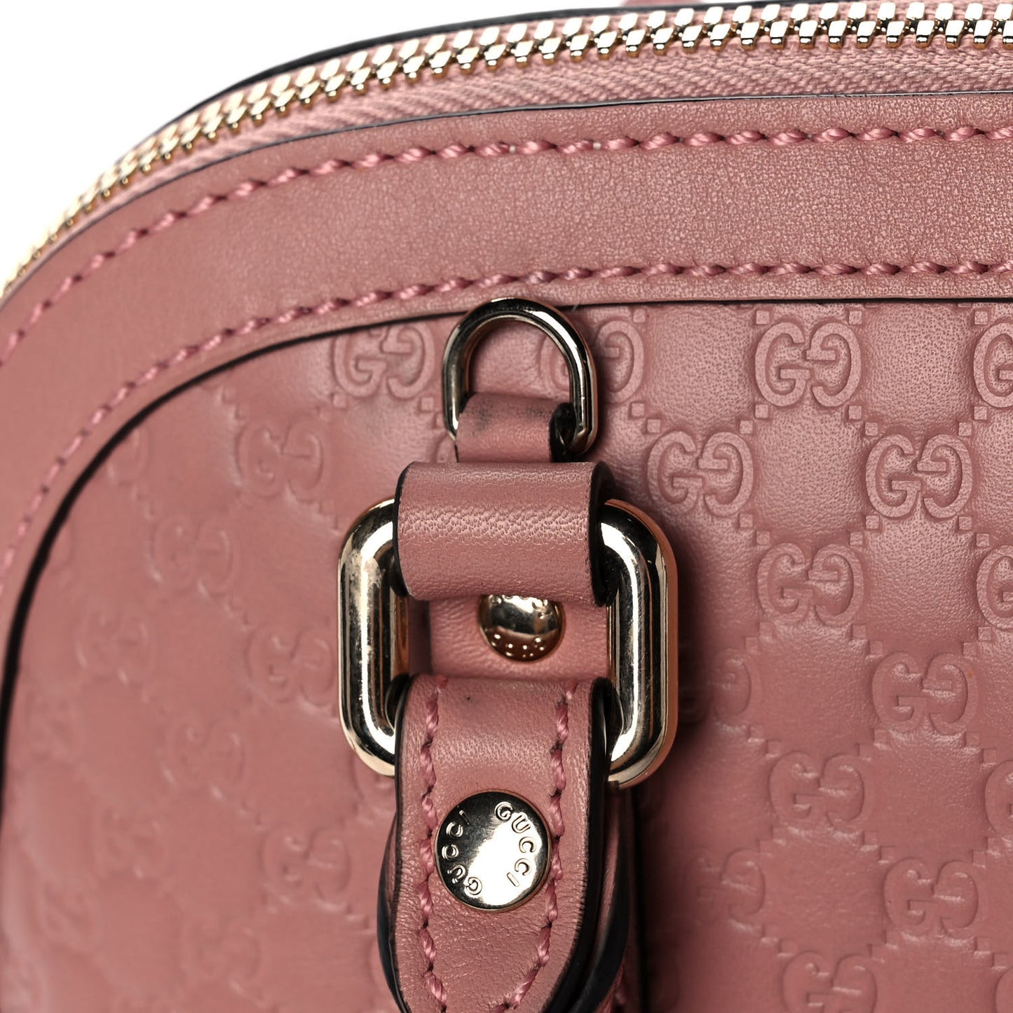 Microguccissima Mini Dome Bag Soft Pink