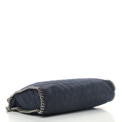 Stella McCartney Shaggy Deer Falabella Fold Over Tote Navy 4 of 9
