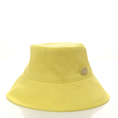 Hermes Toile De Chanvre Cotton Stretch Gaelle Hat Jaune Soleil 5 of 8
