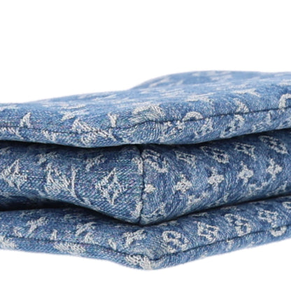 Louis Vuitton Monogram Denim Coussin PM Blue 8 of 9