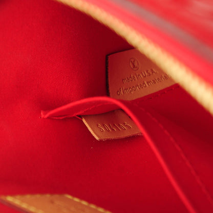 Louis Vuitton Vernis Alma BB Cherry 8 of 8