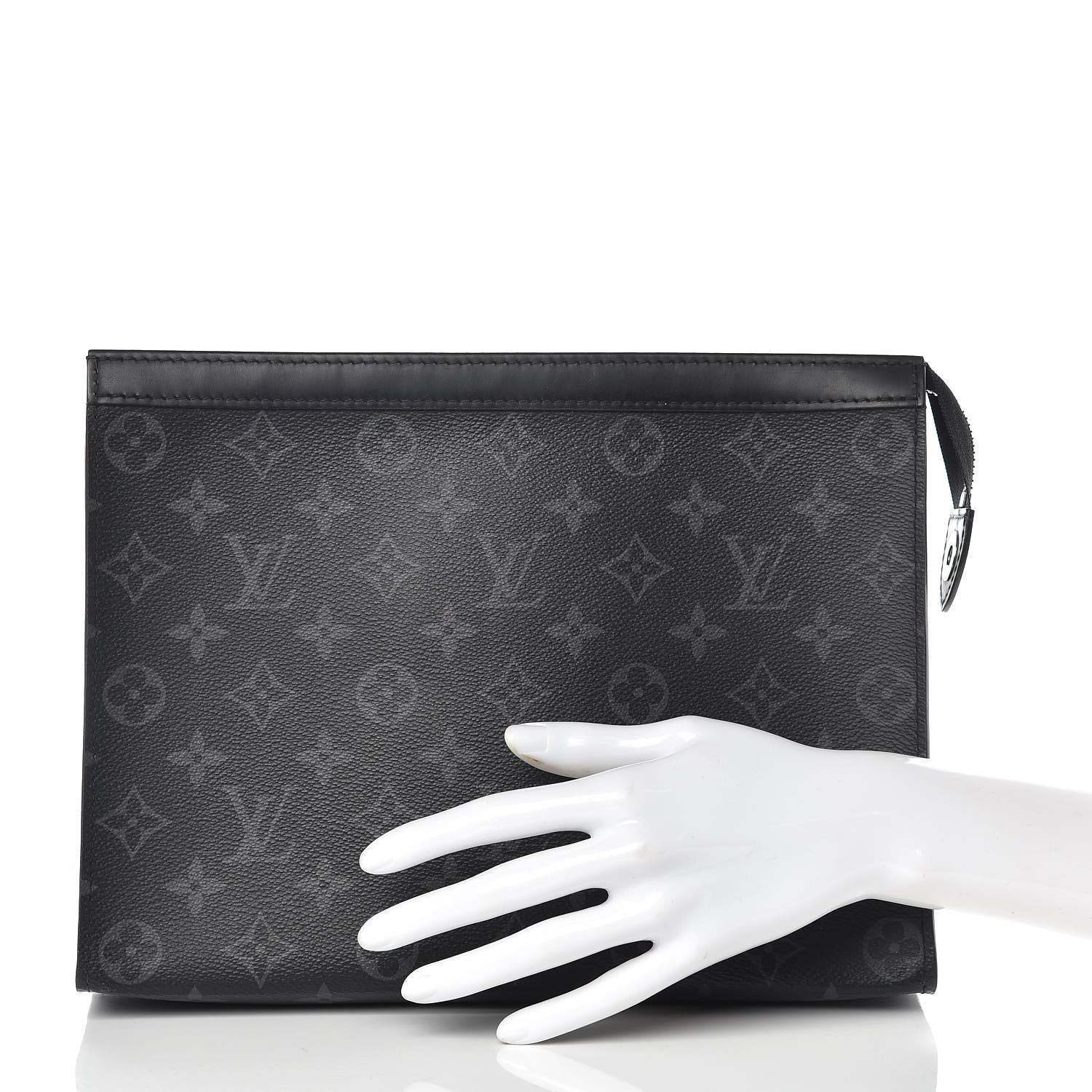 Louis Vuitton Monogram Eclipse Pochette Voyage MM 2 of 10