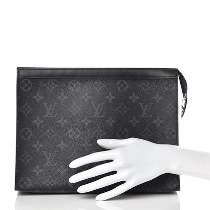 Louis Vuitton Monogram Eclipse Pochette Voyage MM 2 of 10