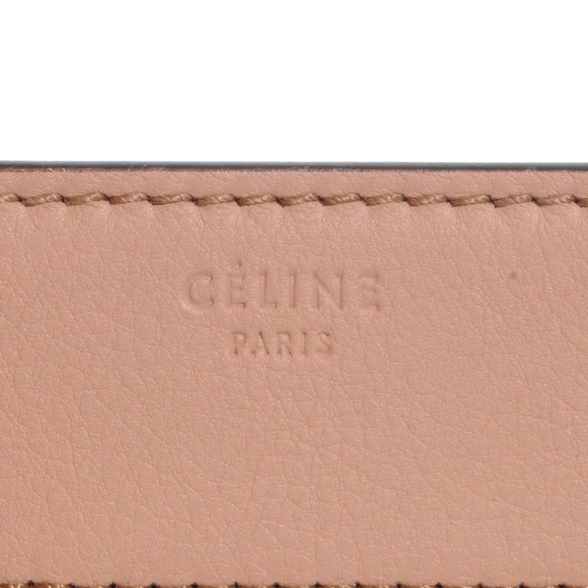 Celine Supple Calfskin Medium Phantom Luggage Flesh 7 of 8