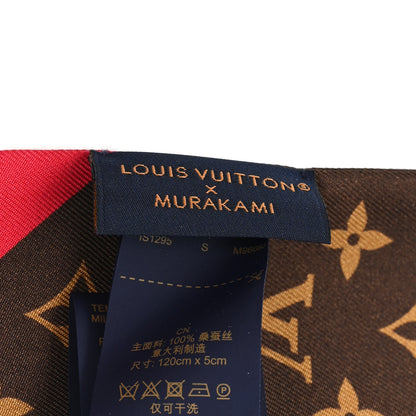 Louis Vuitton LV X TM Silk Monogram Cerises Bandeau Brown 3 of 3