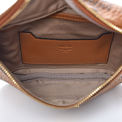 MCM Visetos Stark Belt Bag Cognac 5 of 9