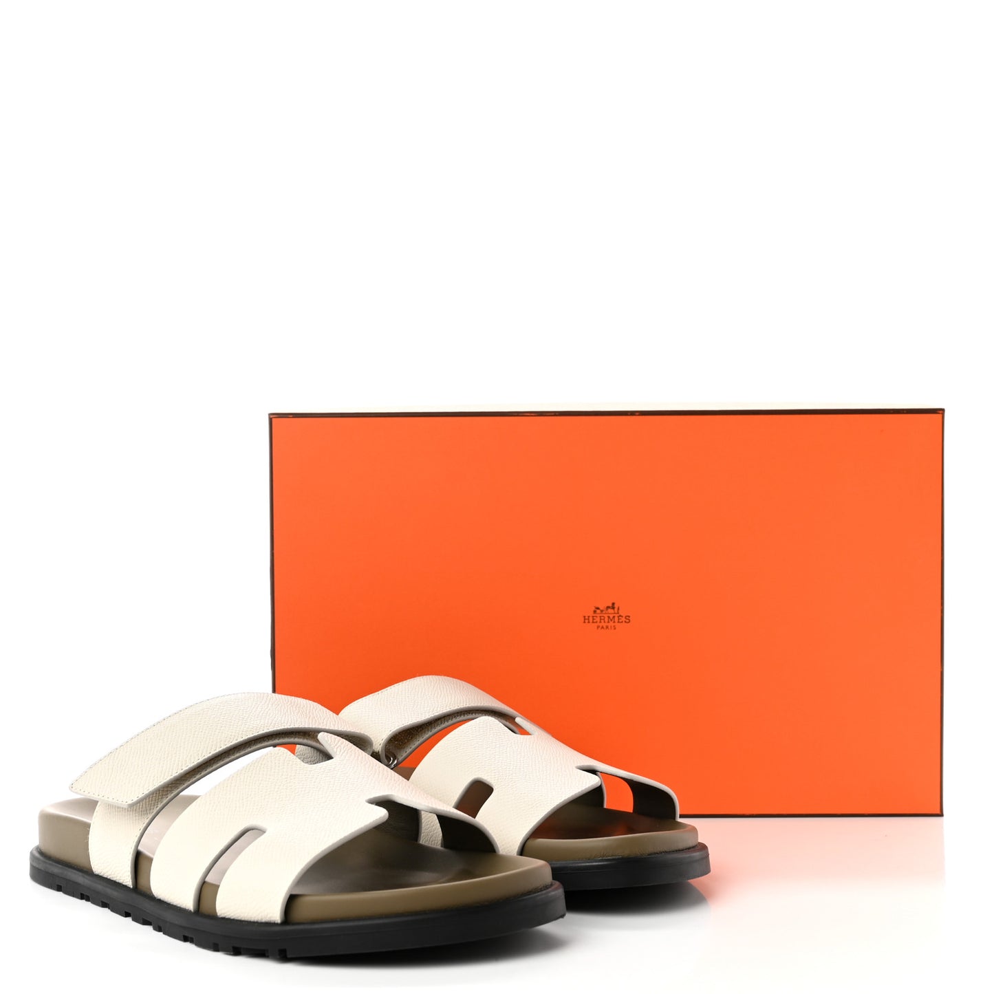 Epsom Mens Chypre Sandals 41 Beige Glaise Vert Toundra