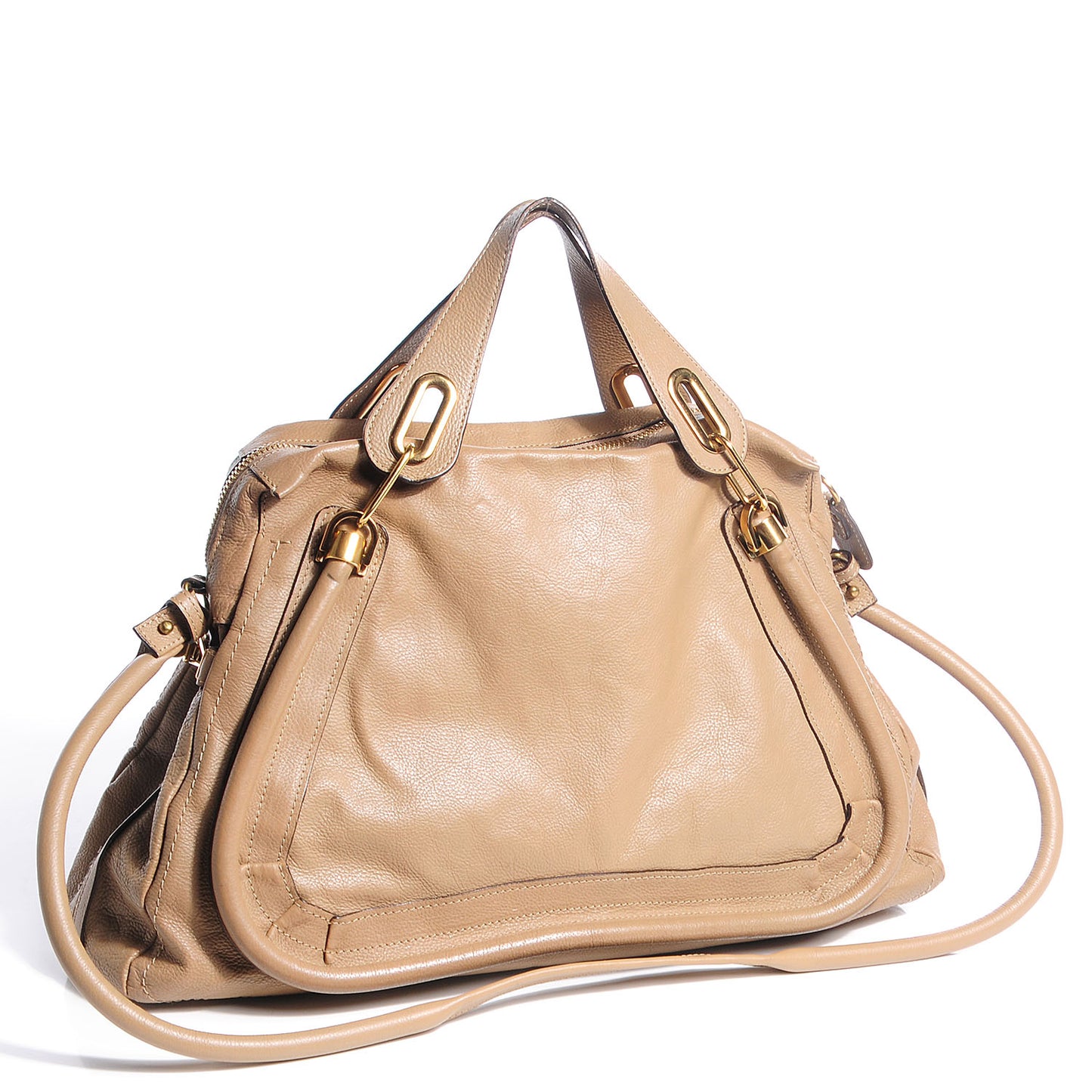 Calfskin Large Paraty Beige