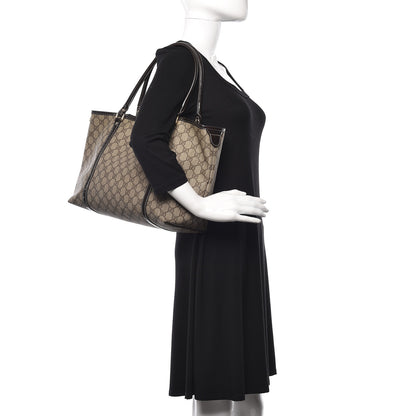 Gucci GG Plus Monogram Medium Joy Tote Dark Brown 2 of 26