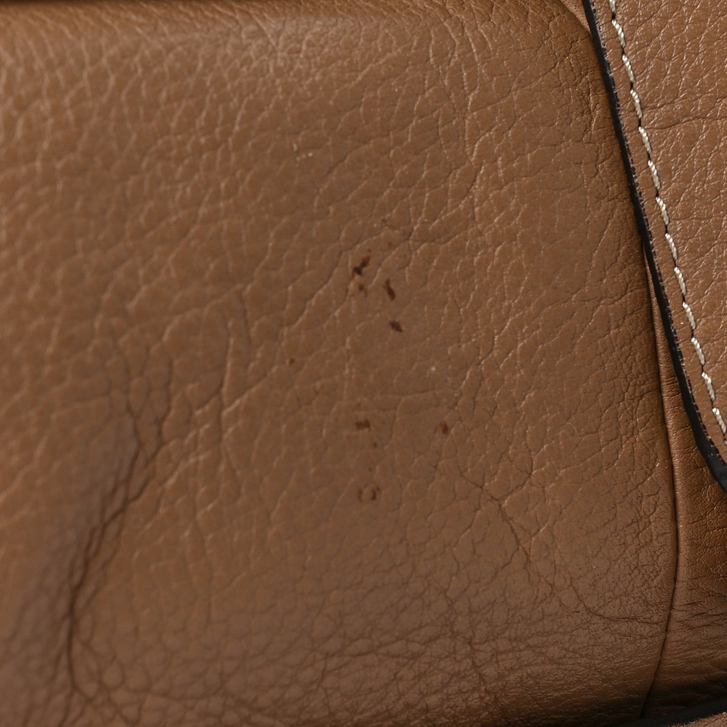 Calfskin Large Marcie Satchel Nut
