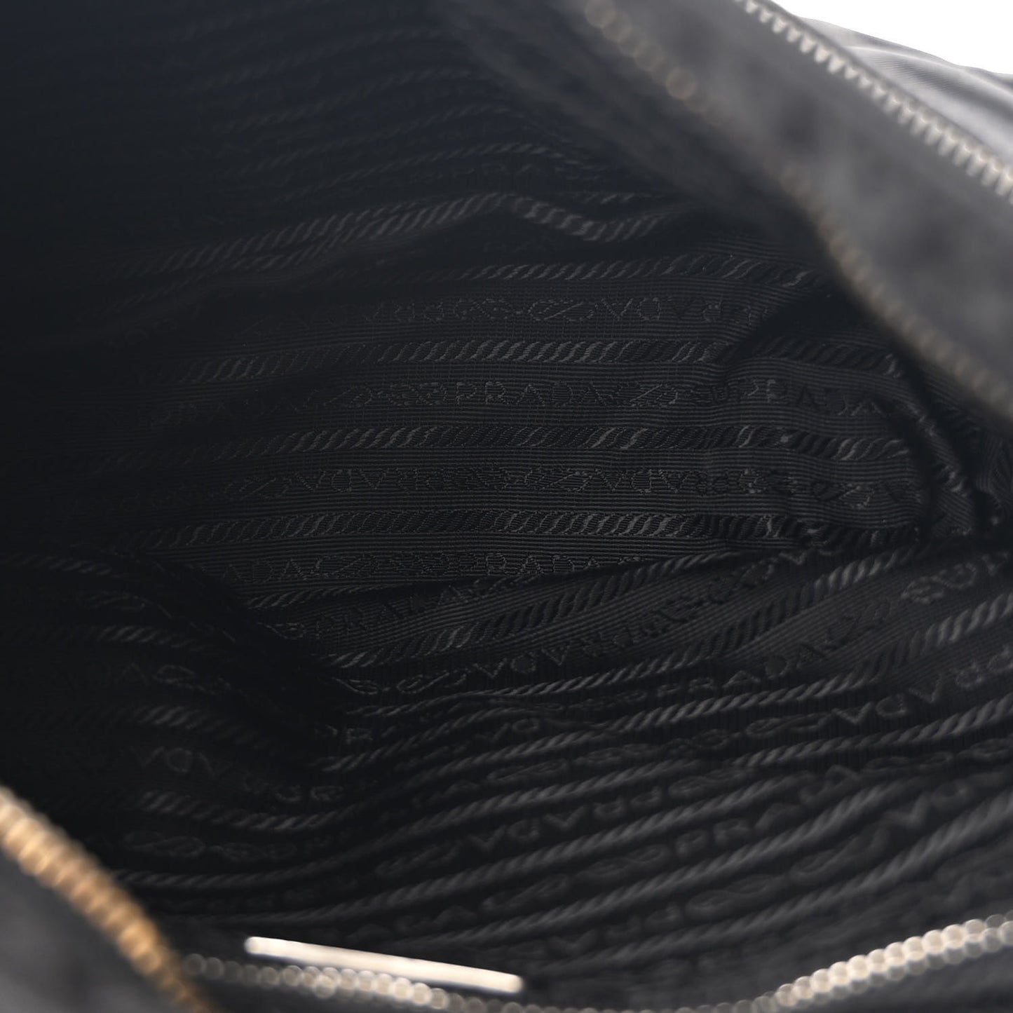 Nylon Saffiano Vela Messenger Bag Black