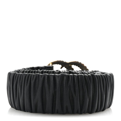 Gucci Calfskin Elastic Torchon Double G 40mm Belt 95 38 Black 2 of 4
