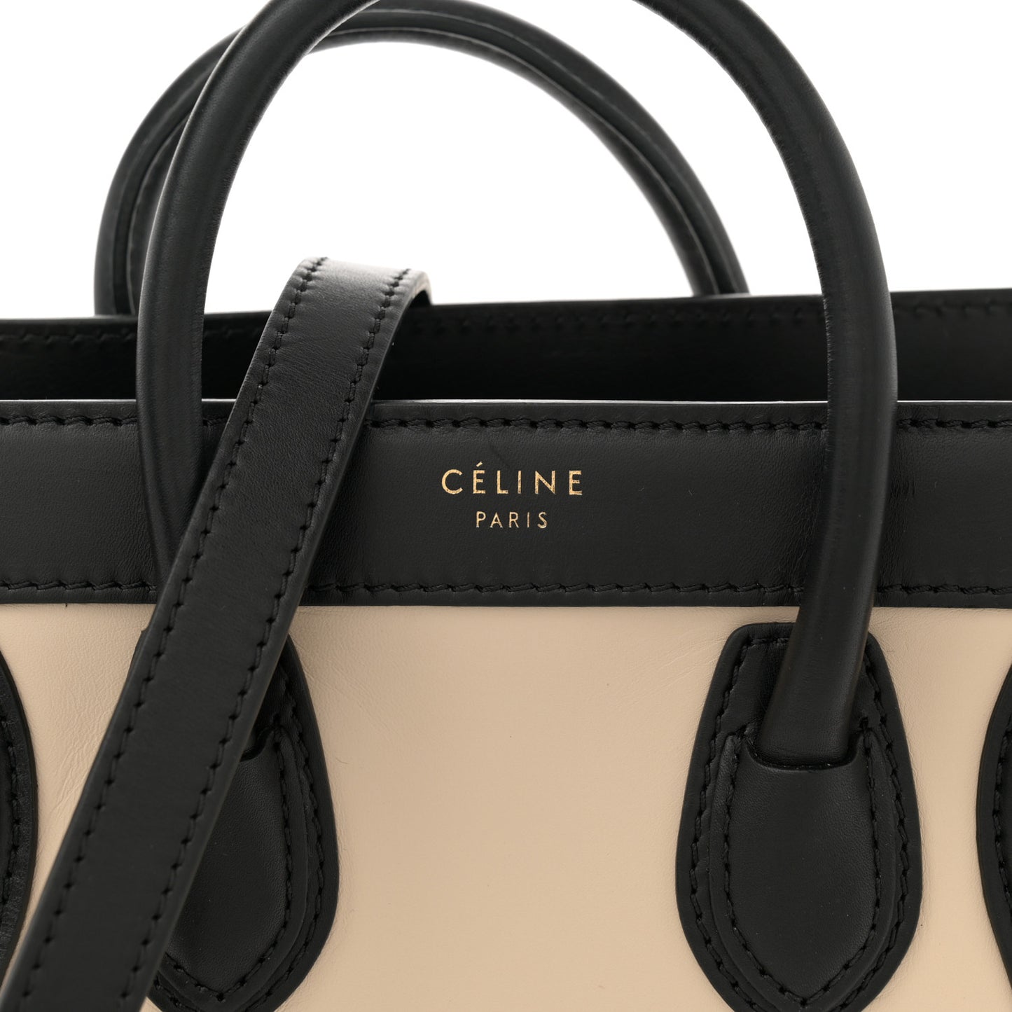 Smooth Nubuck Nano Tri-Color Luggage Beige