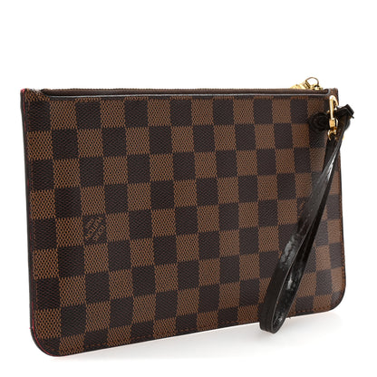 Louis Vuitton Damier Ebene Neverfull MM GM Pochette 3 of 7