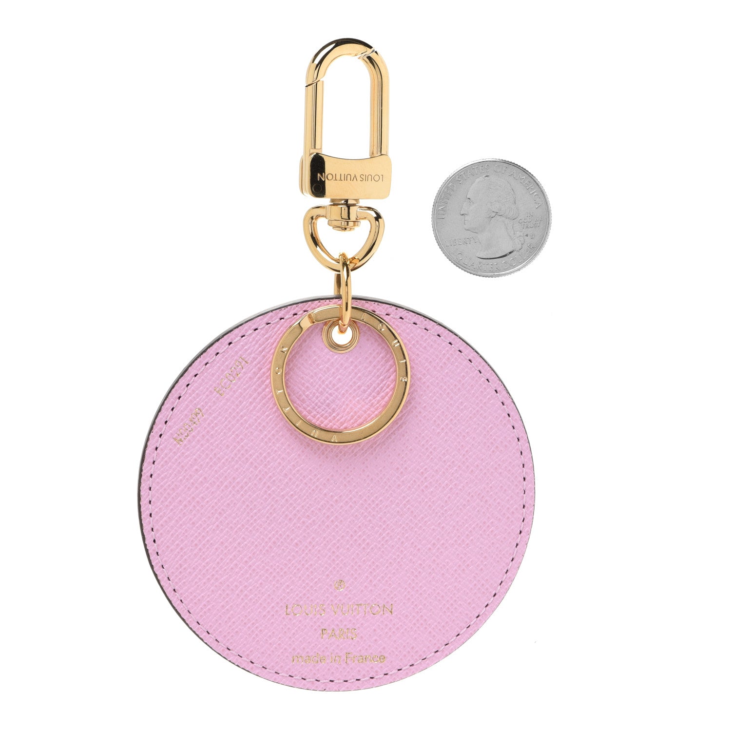 Louis Vuitton Monogram 2021 Christmas Animation Japanese Garden Bag Charm Key Ring Wisteria Pink 2 of 4
