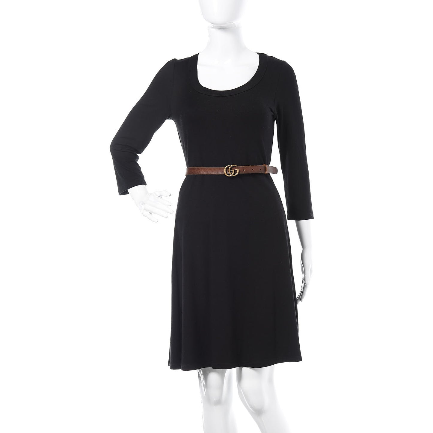 Faded Calfskin Double G 20mm Belt 95 38 Cuir