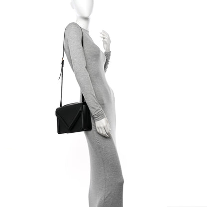 Mansur Gavriel Smooth Calfskin M Frame Box Bag Black 2 of 10