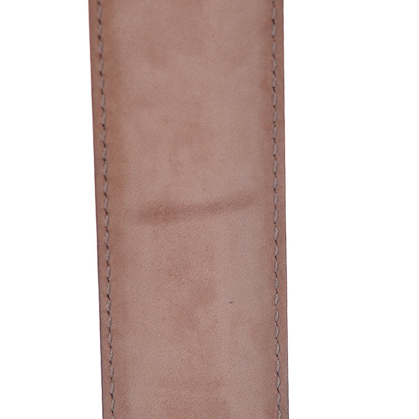 Guccissima Signature Belt 95 38 Dark Brown