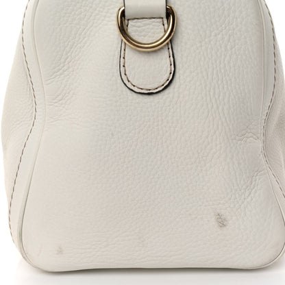 Gucci Calfskin Vintage Web Medium Boston White 13 of 13