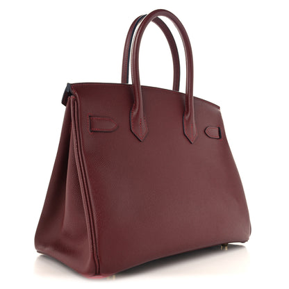 Hermes Epsom Birkin 30 Rouge H 2 of 11