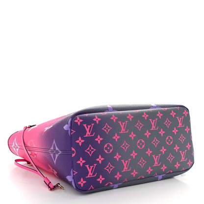 Louis Vuitton Monogram Giant Spring In The City Neverfull MM Midnight Fuchsia 4 of 9