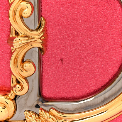 Dolce & Gabbana Metallic Calfskin DG Girls Shoulder Bag Red 13 of 16