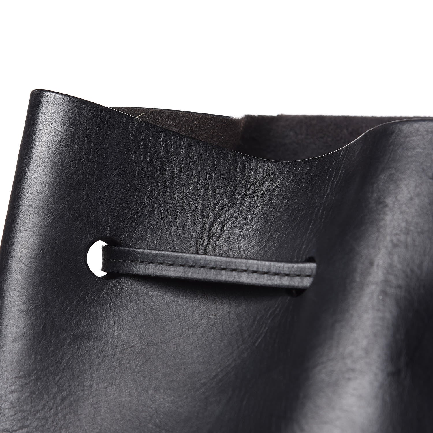 Mansur Gavriel Vegetable Tanned Calfskin Backpack Black 19 of 23