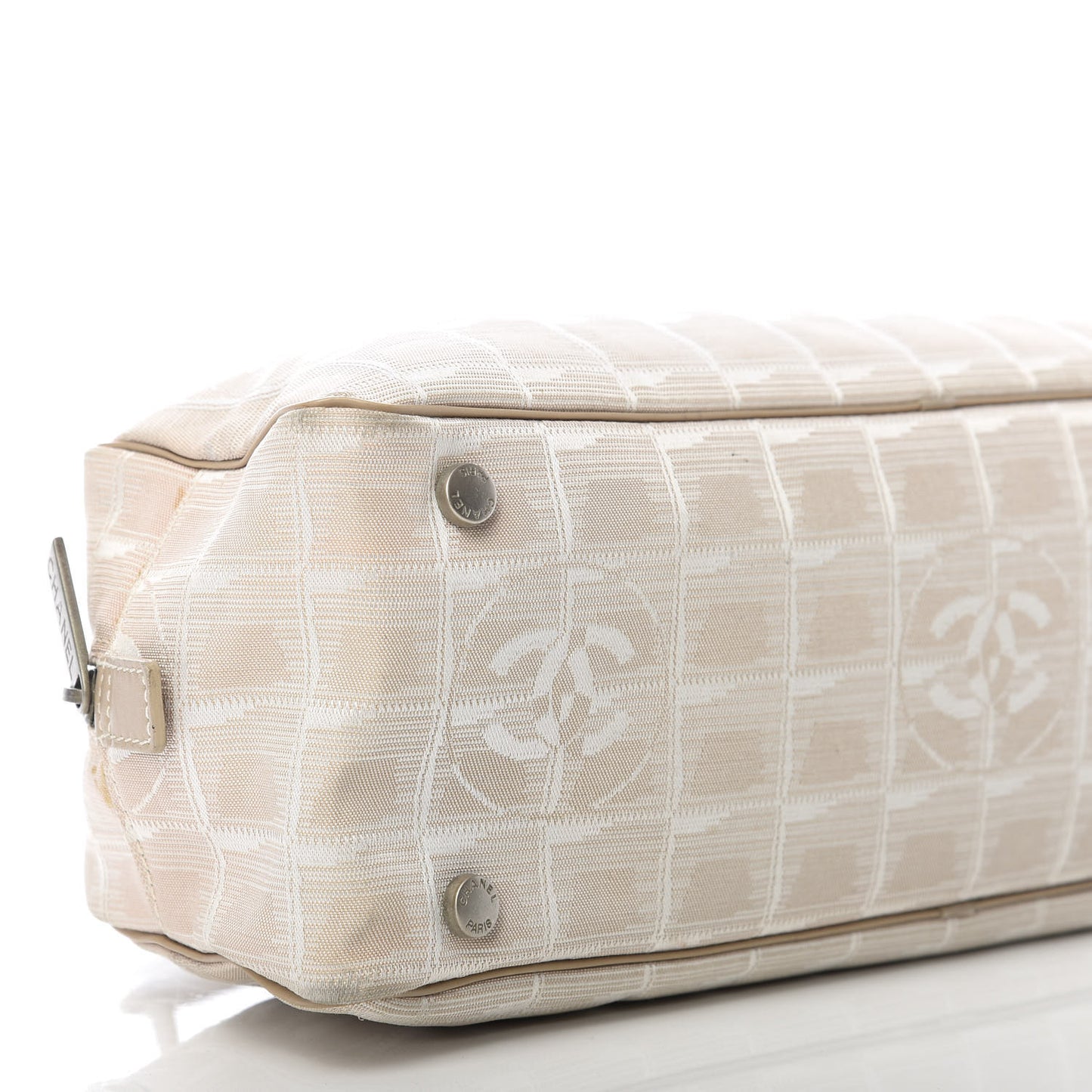 Nylon Travel Bowler Beige