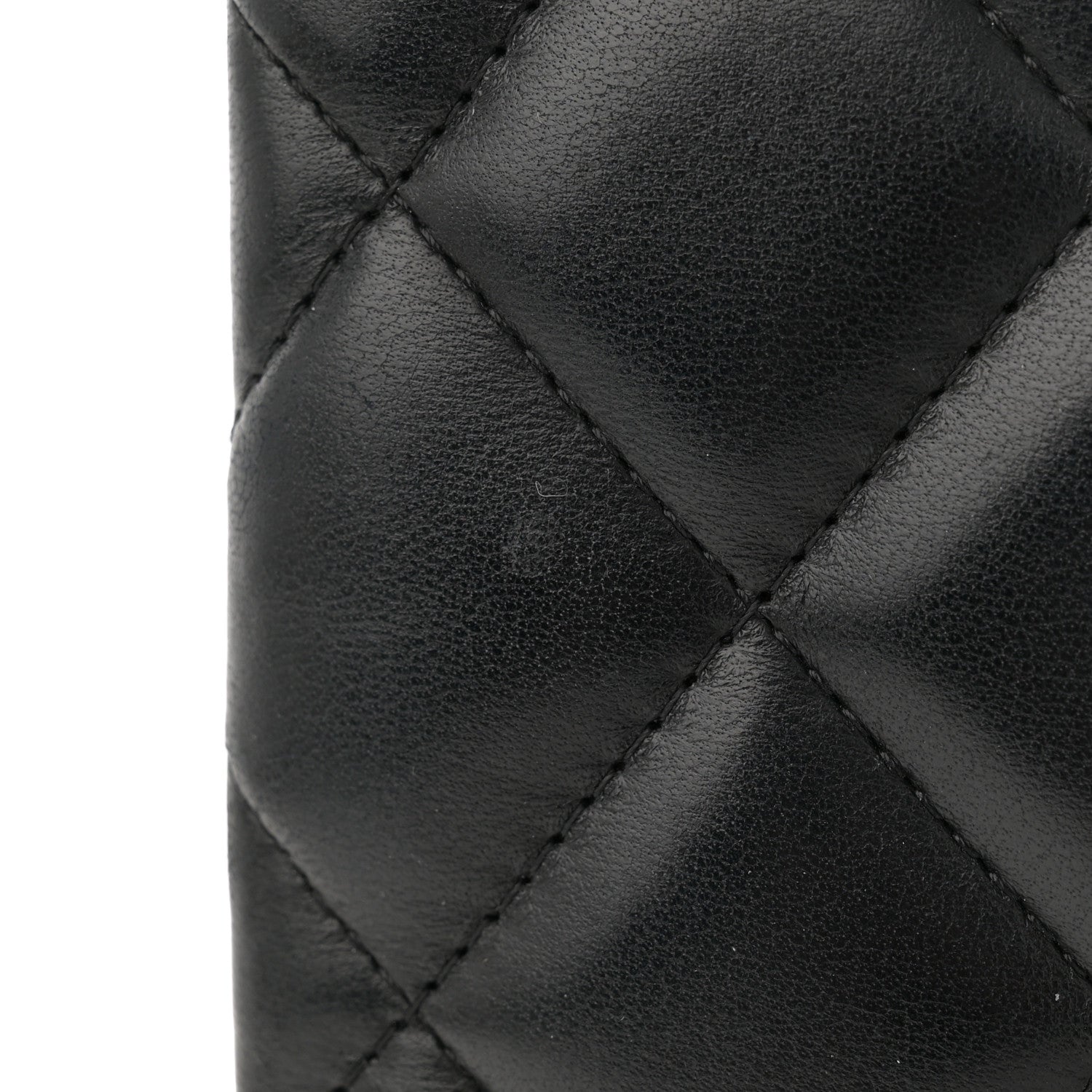 Chanel Lambskin Quilted Jumbo Double Flap Black 11 of 14