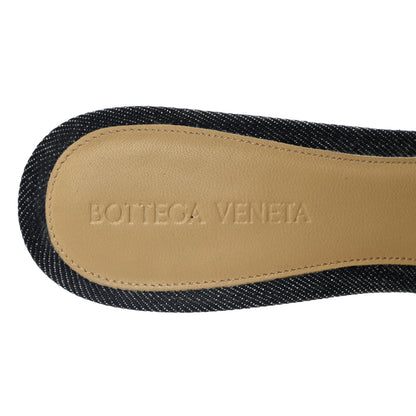 Bottega Veneta Denim Matelasse Padded Mule Sandals 37.5 Indigo 7 of 7