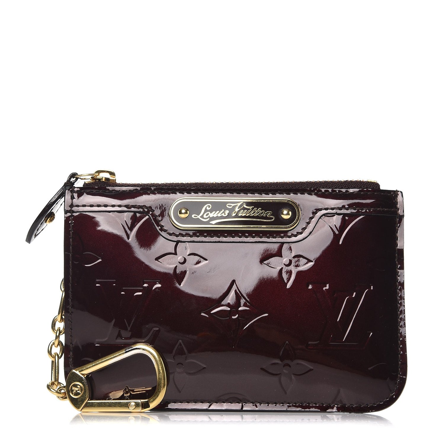 Vernis Key Pouch Amarante