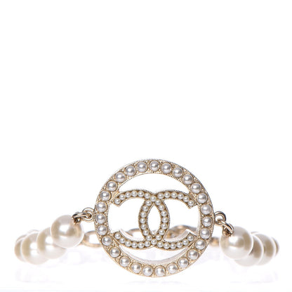 Chanel Pearl CC Bracelet Gold 1 of 6