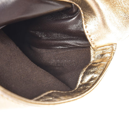 Louis Vuitton Metallic Lambskin SC Slim Clutch Gold 8 of 10