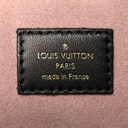 Louis Vuitton Lambskin Embossed Monogram Coussin PM Black 6 of 10