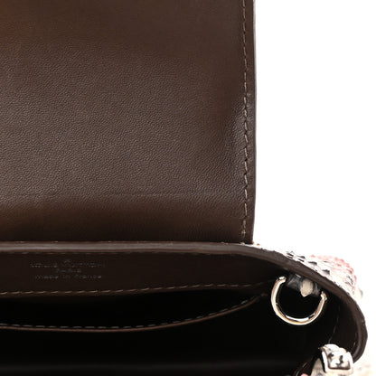 Louis Vuitton Metallic Snakeskin Capucines Mini Dore 12 of 15