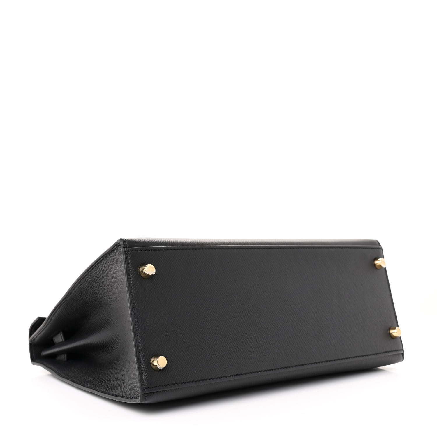 Hermes Epsom Kelly Sellier 28 Black 4 of 11