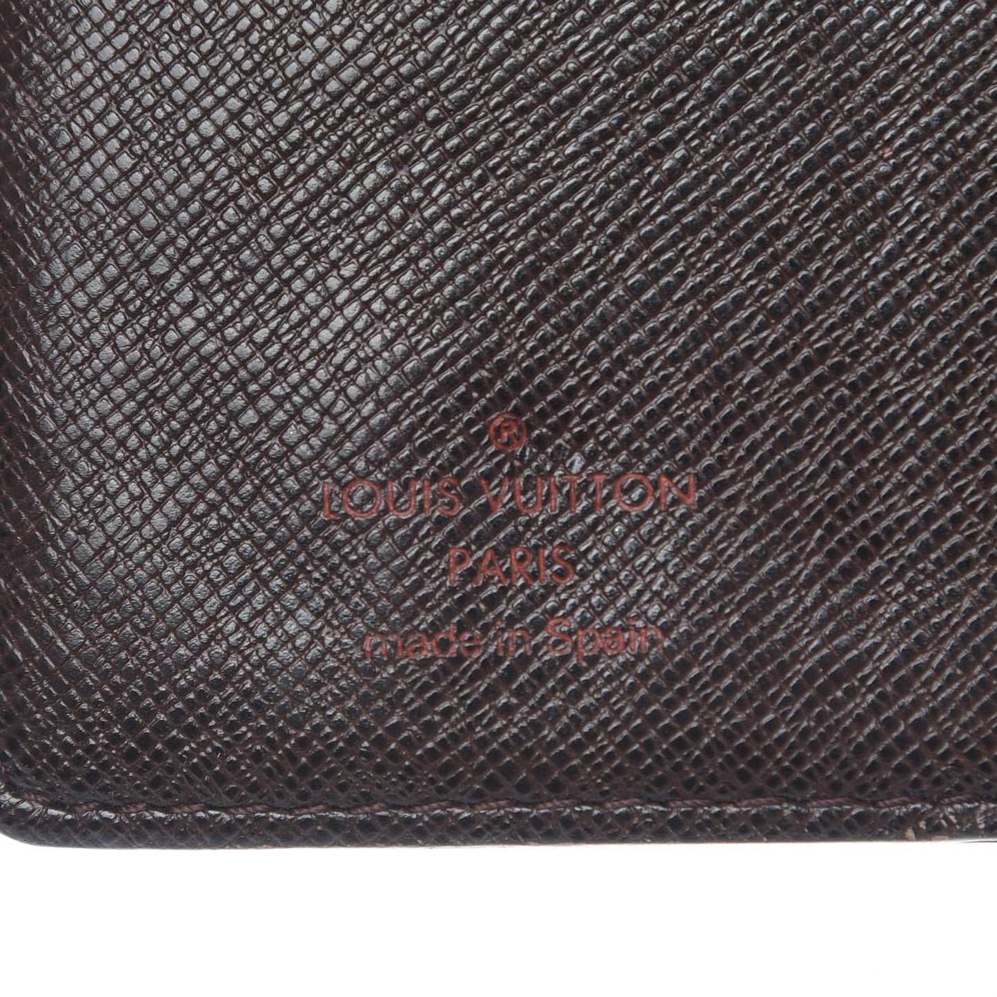 Damier Ebene Small Ring Agenda Cover